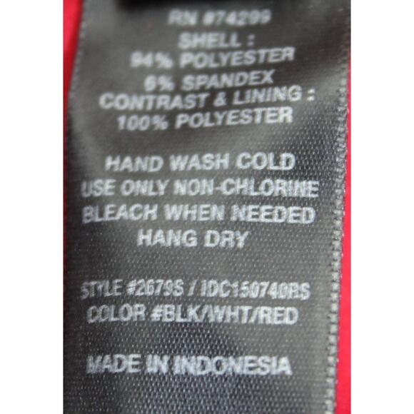 NWT Enfocus Studio Red & Polka Dot Faux Two-Piece Dress Size 8 - Picture 4 of 6